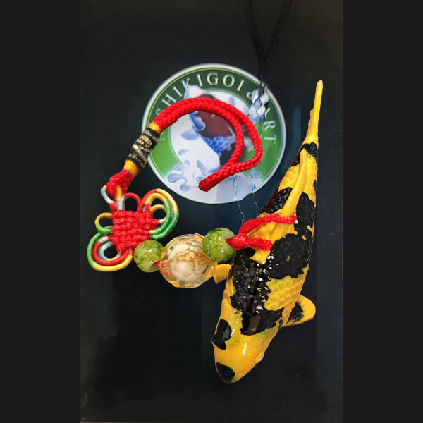 锦鲤挂饰 黄写 运费自理